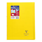 CLAIREFONTAINE Koverbook Transparent PP 21x29.7cm 96p Seyes Yellow