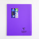 CLAIREFONTAINE Koverbook Opaque PP 24x32cm 96p 5x5 Sq Lilac Default Title