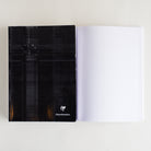 CLAIREFONTAINE Clothbound Notebook 21x29.7cm 192s 5x5 Sq Black
