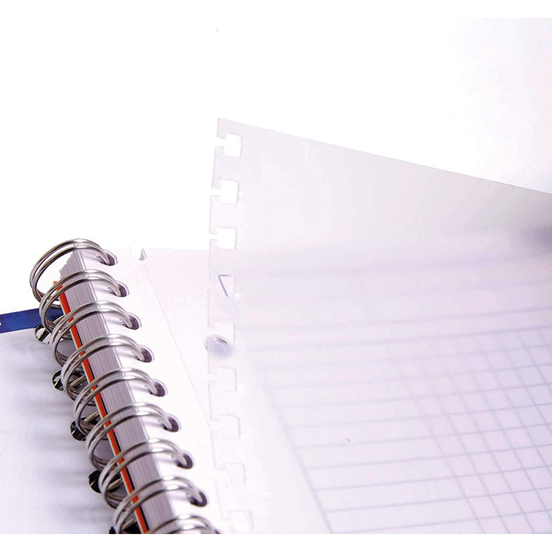 CLAIREFONTAINE Bind'o Block Wbound 16x21cm 90s 5x5 Sq Lilac Default Title