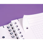 CLAIREFONTAINE Bind'o Block Wbound 16x21cm 90s 5x5 Sq Lilac Default Title