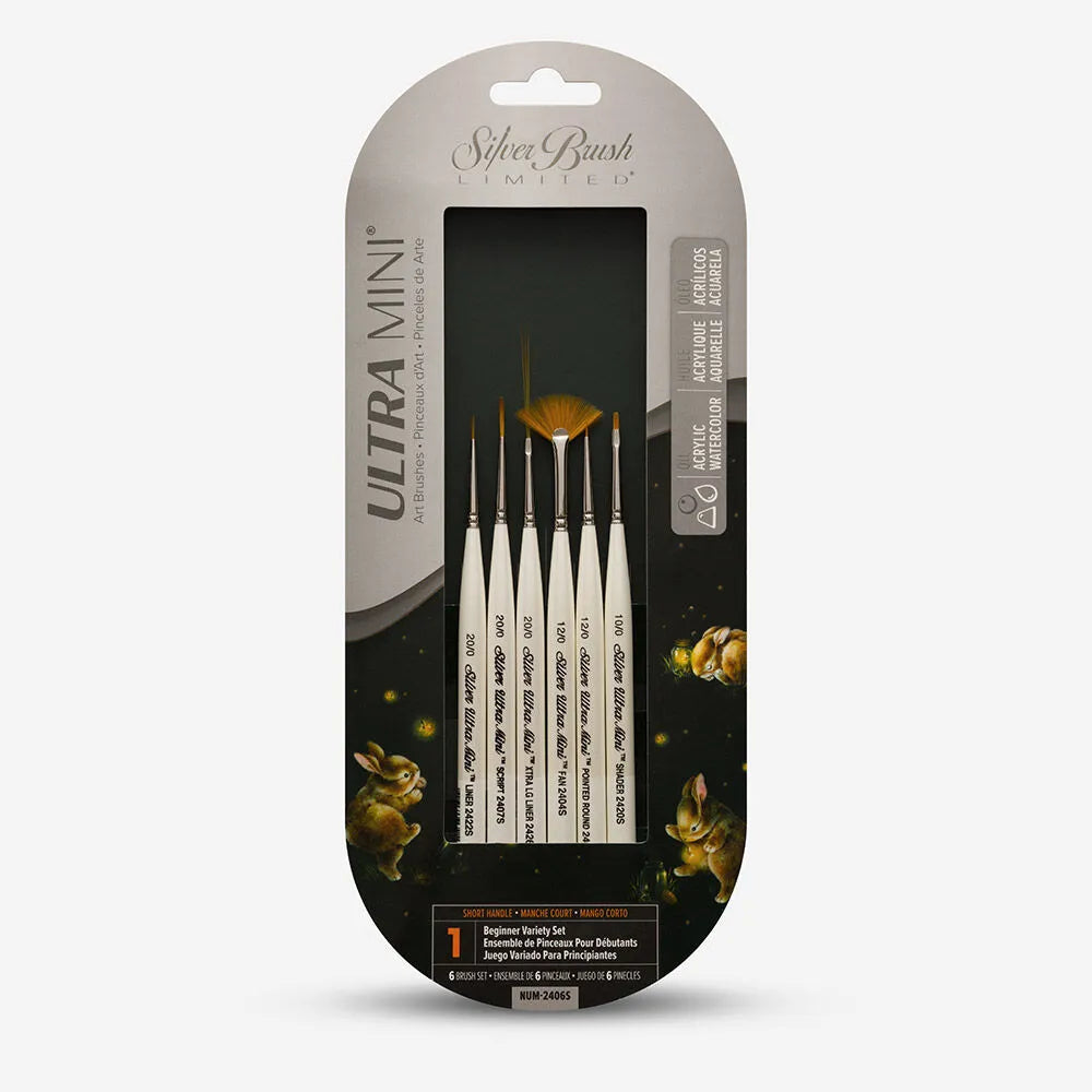 SILVER BRUSH Ultra Mini Beginner Variety Set