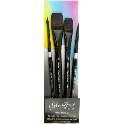 SILVER BRUSH Black Velvet Pro Watercolour Set