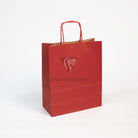 CLAIREFONTAINE Kraft Bags Ribbed Kraft 90g 22x10x29cm 1s Red Default Title