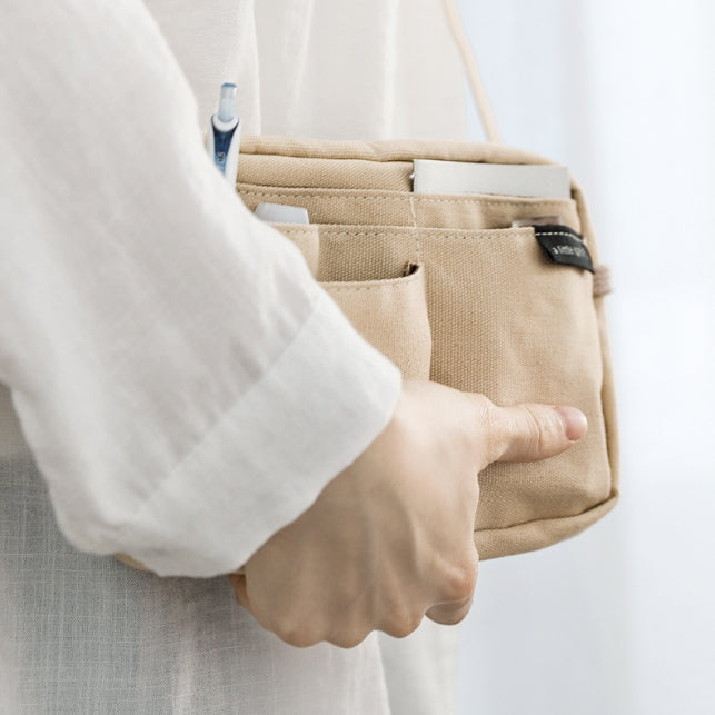 KOKUYO a little special Bag-In-Bag Pouch L Beige Default Title