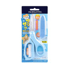 KOKUYO Fit Saxa Kids Scissors HS270 Blue Default Title