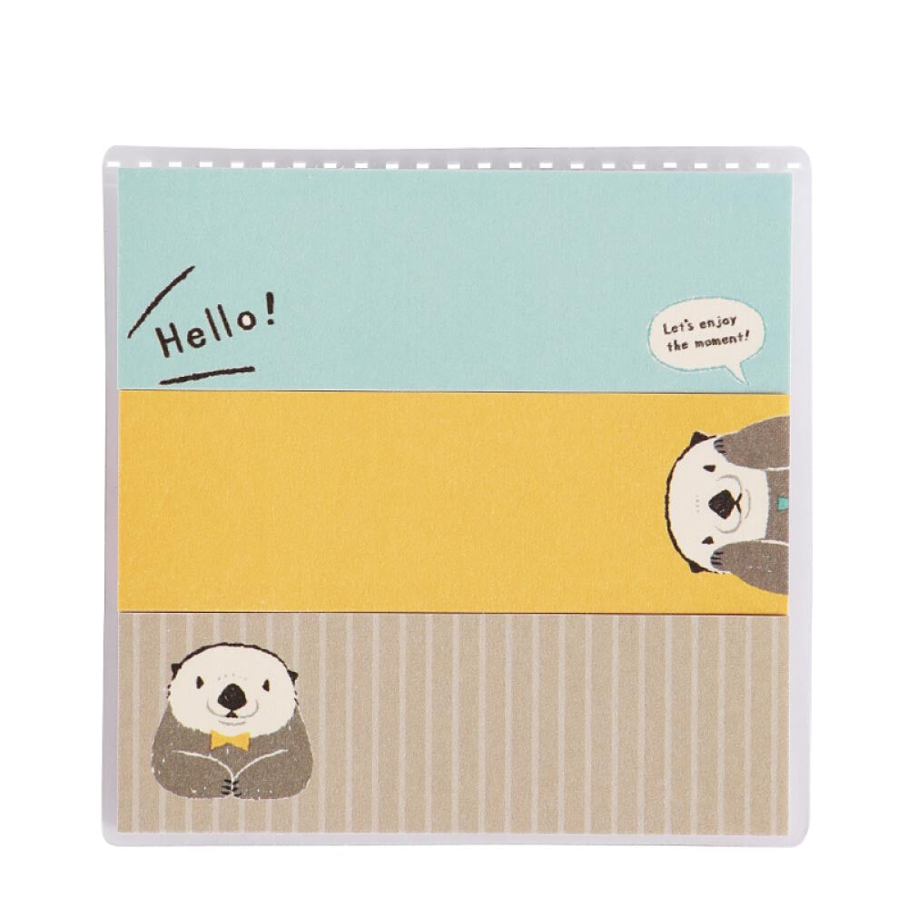 KOKUYO Campus Halco Sticky Note Hello 3 Beavers Default Title