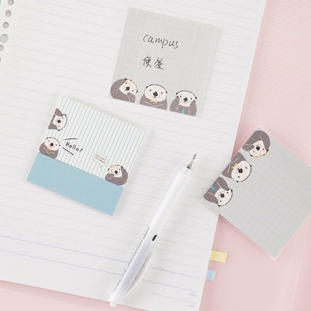 KOKUYO Campus Halco Sticky Note Hello 3 Beavers Default Title