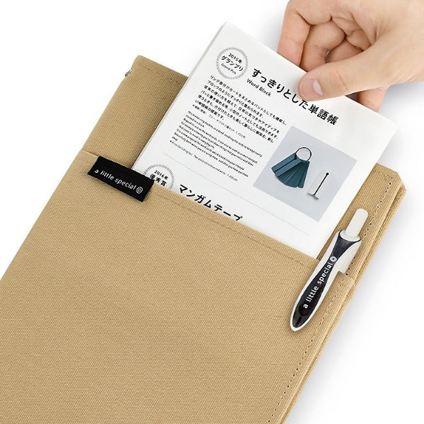 KOKUYO a little special B5 Cover Notebook Beige Default Title