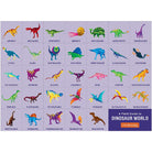 Geography Puzzle 80pc Dinosaur World 1216770