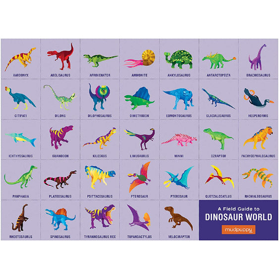 Geography Puzzle 80pc Dinosaur World 1216770