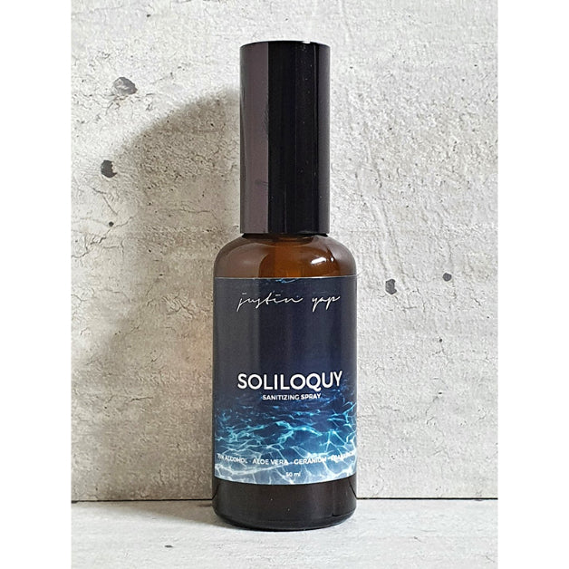 JUSTIN YAP Sanitizing Spray Soliloquy