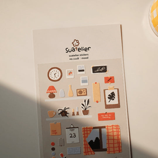 SUATELIER Stickers No. 1118: Mood