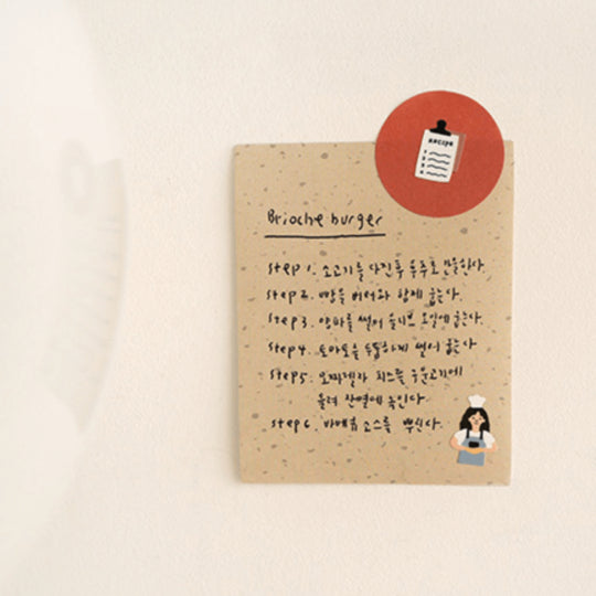 SUATELIER Stickers No. 1117: Vlog Cooking