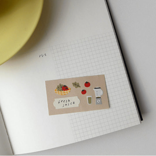 SUATELIER Stickers No. 1117: Vlog Cooking