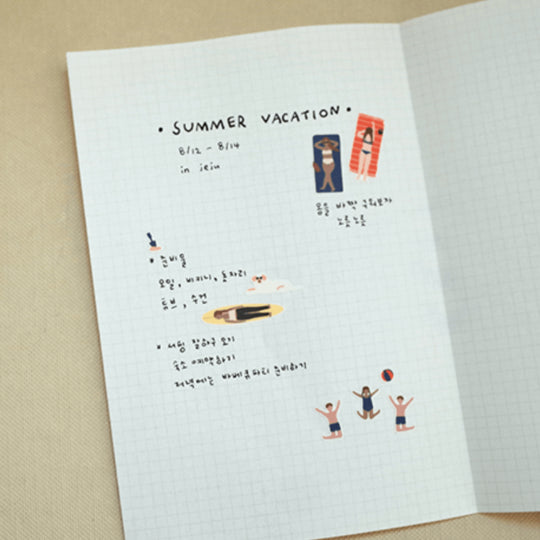 SUATELIER Stickers No. 1111: Swim Swim