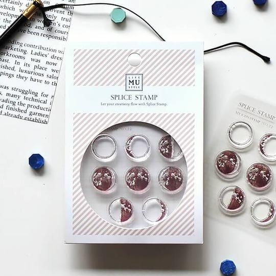 MU My Icon Clear Stamp Set No.12 Moon