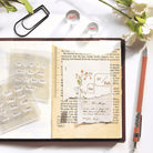 MU My Icon Clear Stamp Set No.11 Mini Botanical