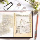 MU My Icon Clear Stamp Set No.10 Mini Leaves