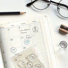 MU My Icon Clear Stamp Set No.07 Frame Series