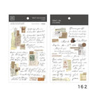 MU Print-On Sticker 2s 162-Vintage Scripts