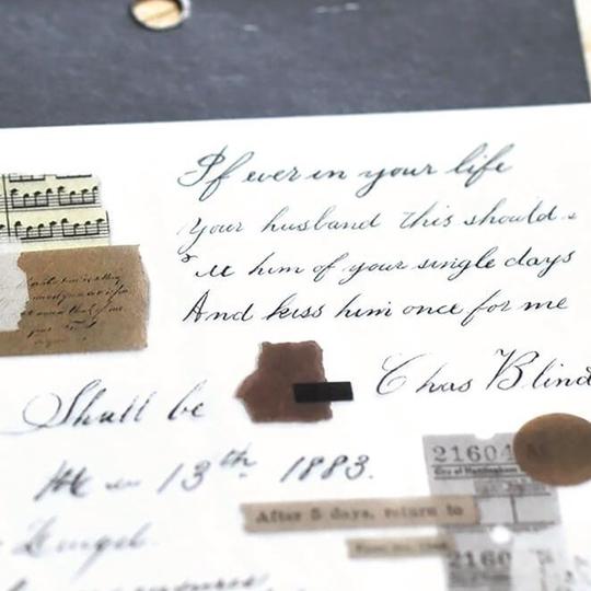 MU Print-On Sticker 2s 162-Vintage Scripts
