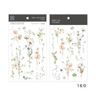 MU Print-On Sticker 2s 160-Floating Flowers