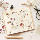 MU Print-On Sticker 2s 158-Sunny & Clear Flower