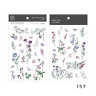MU Print-On Sticker 2s 157-Blooming Flowers