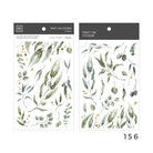 MU Print-On Sticker 2s 156-Green Branches
