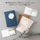 MIDORI Sticky Notes Die-Cutting Leaves