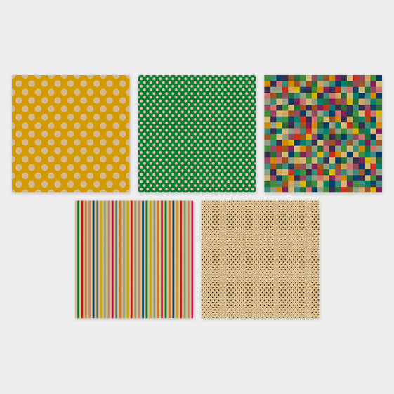 MIDORI Origami Paper Block 15cm Kraft