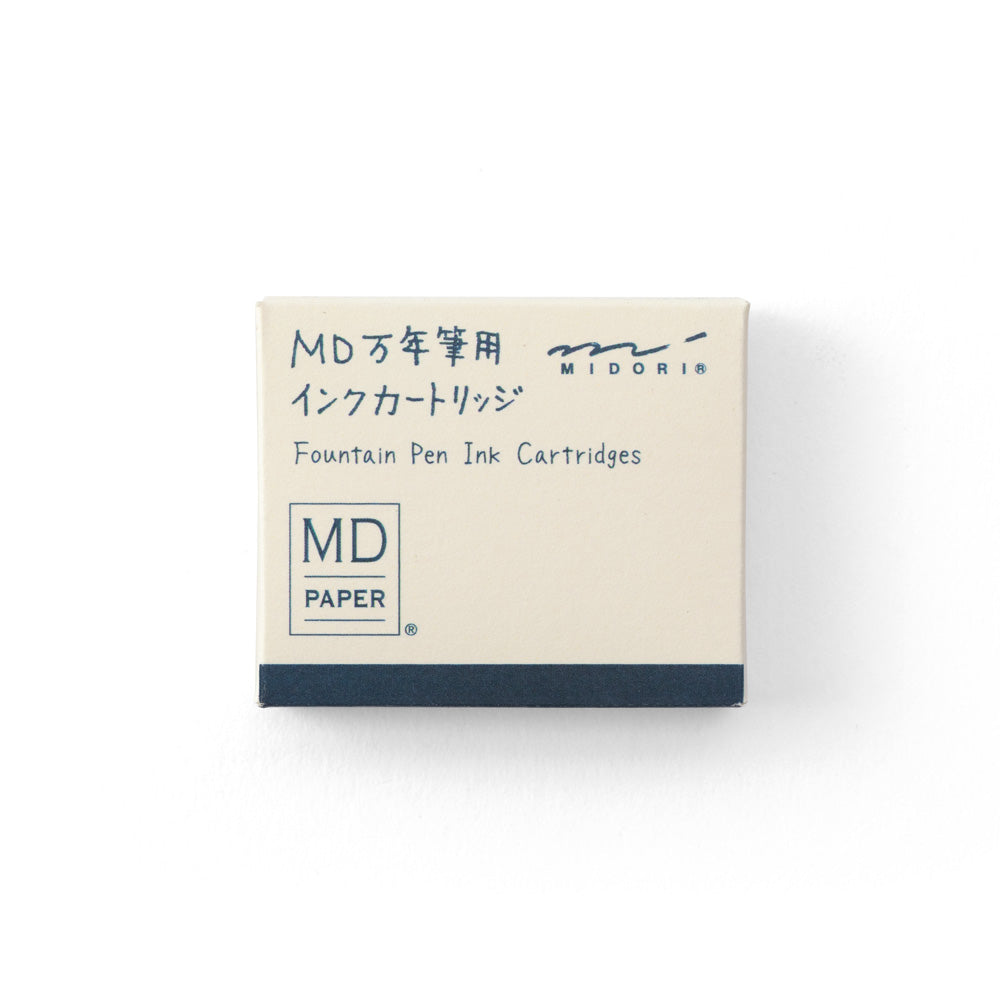 MIDORI Cartridge for MD Fountain Pen Blue-Black