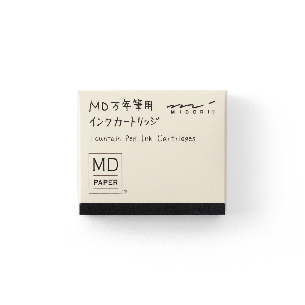 MIDORI Cartridge for MD Fountain Pen Black