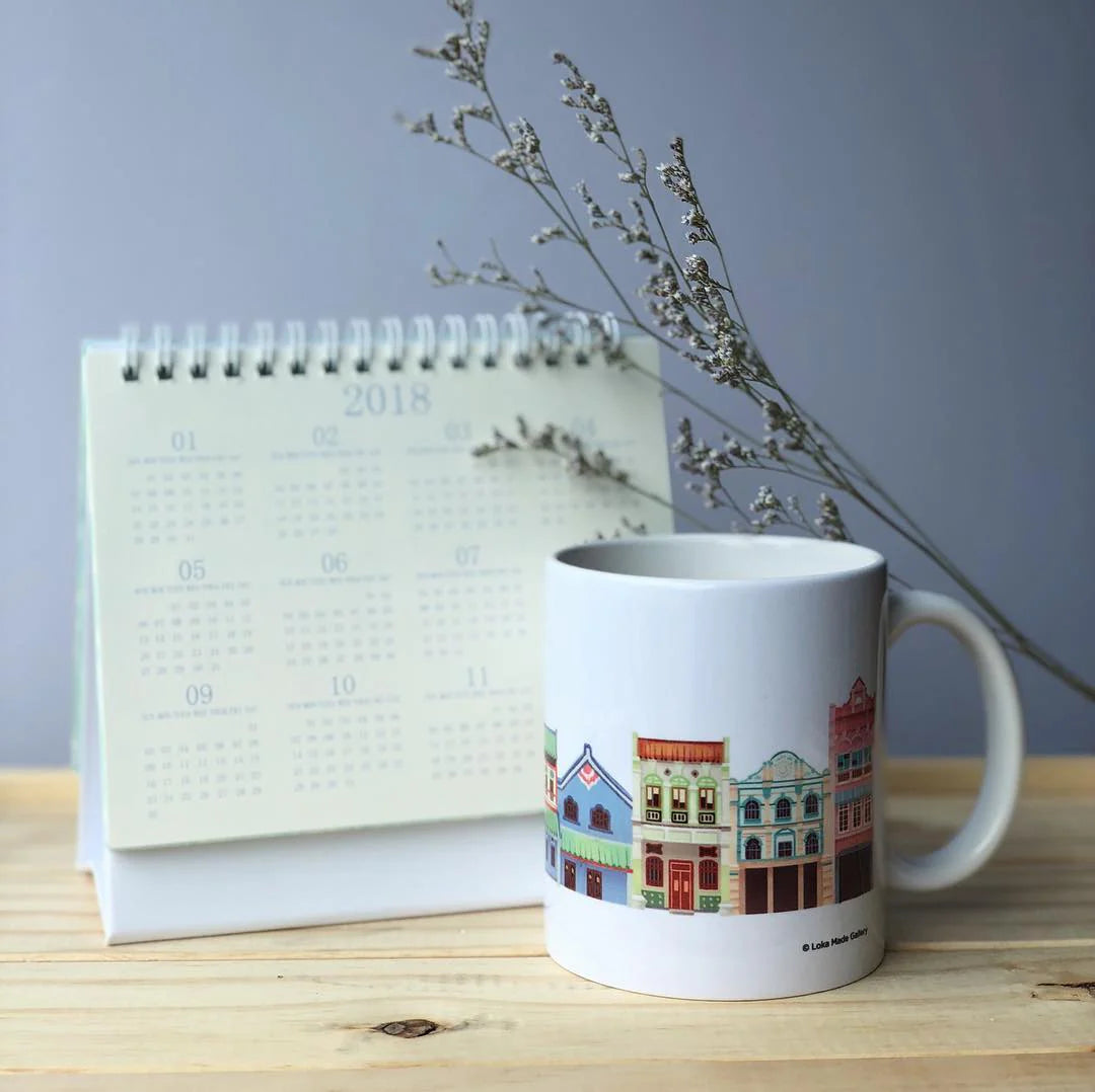 LOKAMADE Mug M07:Heritage Houses