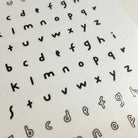 SUATELIER Stickers No. 1119: Handwriting#1