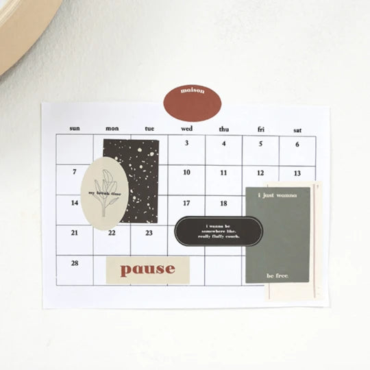 SUATELIER Stickers No.1569: On Point.04