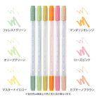 MIDORI Color Pens for Paintable Stamp 6s Positive