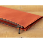 TRAVELERS Notebook Cotton Zipper Case Orange