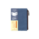 TRAVELERS Notebook PP Cotton Zipper Case Blue