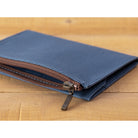 TRAVELERS Notebook PP Cotton Zipper Case Blue