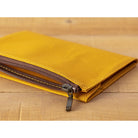 TRAVELERS Notebook PP Cotton Zipper Case Mustard