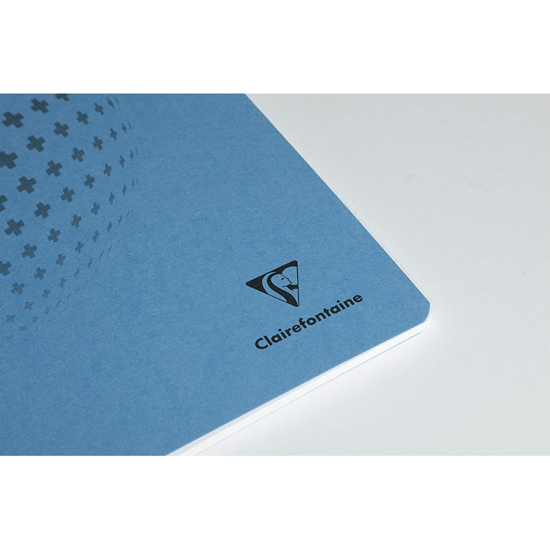 CLAIREFONTAINE Clean'Safe Wirebound Notebook A5 90g 120s 5x5 Sq Blue