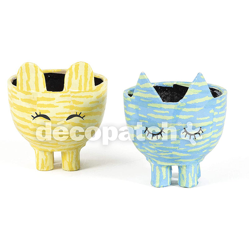 DECOPATCH Objects:Home Deco-Cat Planter Default Title