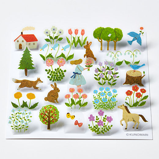 KING JIM Pop-Up Stickers POP001 Garden Default Title