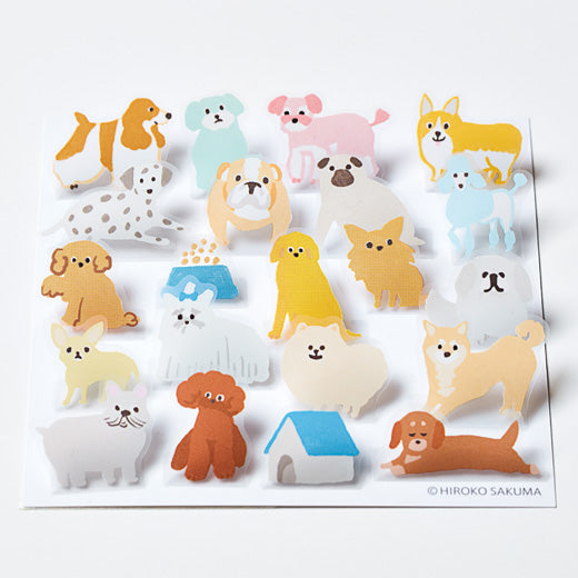 KING JIM Pop-Up Stickers POP002 Dog Default Title