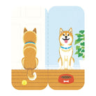 KING JIM Two Forked Sticky Note 3560-001 Dog Default Title