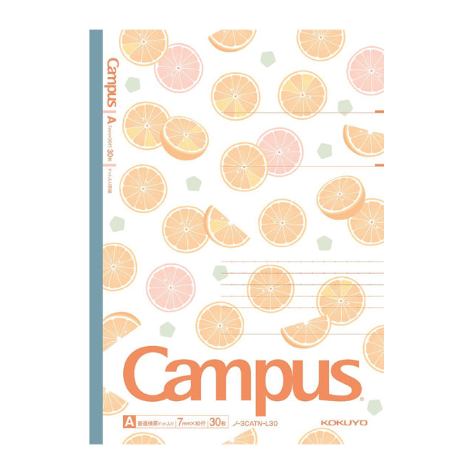 KOKUYO Campus Notebook B5 Ltd Fruity Pop Dot Ruled Orange Default Title