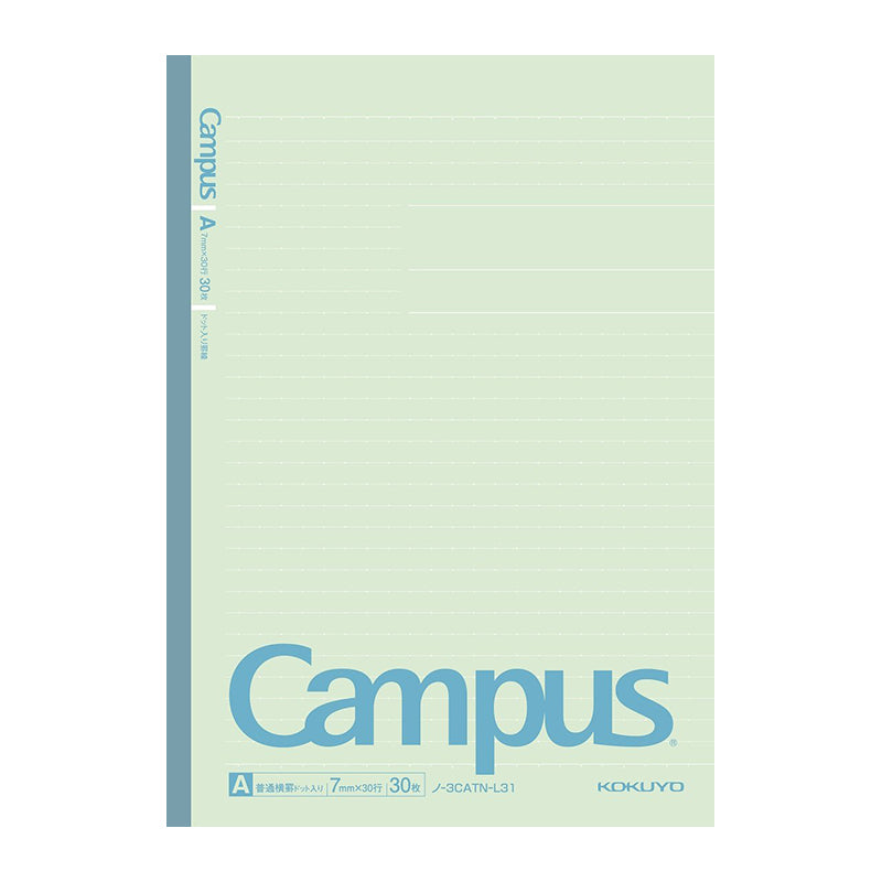 KOKUYO Campus Notebook B5 Ltd Cotton Cols Dot Ruled Mint Default Title