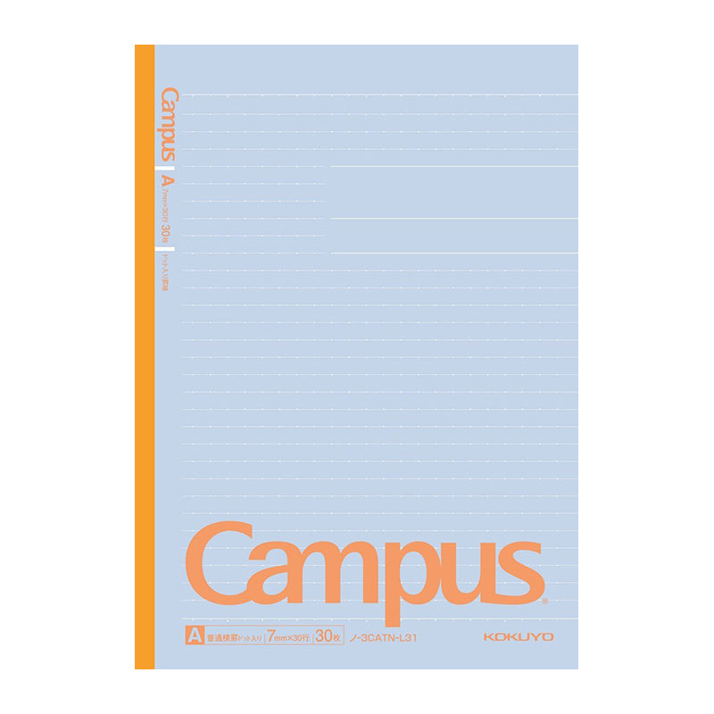 KOKUYO Campus Notebook B5 Ltd Cotton Cols Dot Ruled Blue Default Title